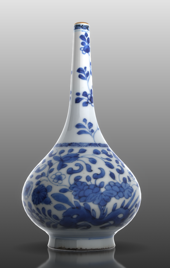 青花瓷-梅瓶
